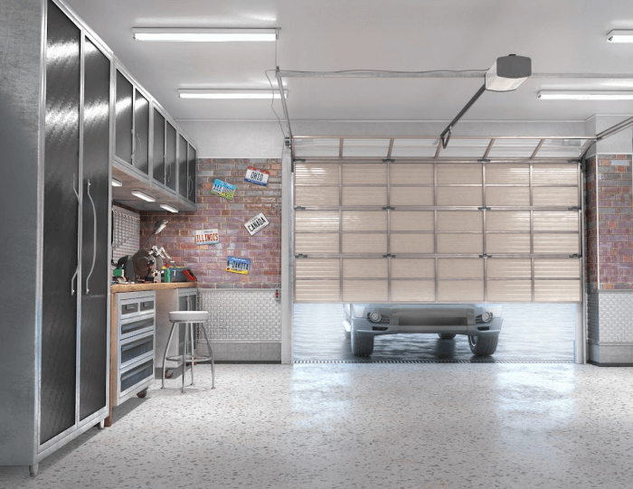 Aluminum Garage Door — Appleton, WI — Overhead Doors Unlimited, LLC