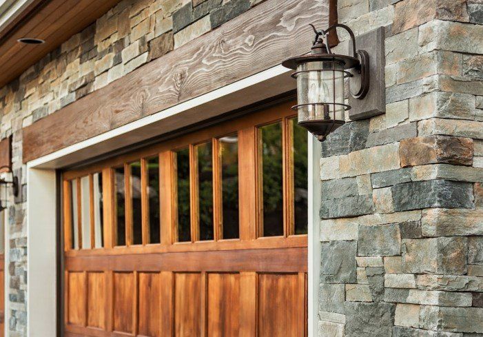 Wood Style Garage Doors — Appleton, WI — Overhead Doors Unlimited, LLC