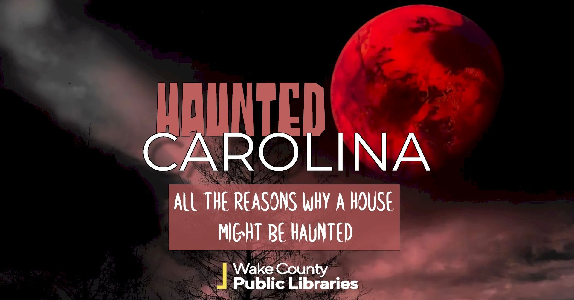 Haunted Carolina 2023 Banner