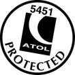 ATOL - Air Travel Organisers Licence, Number 5451 Logo