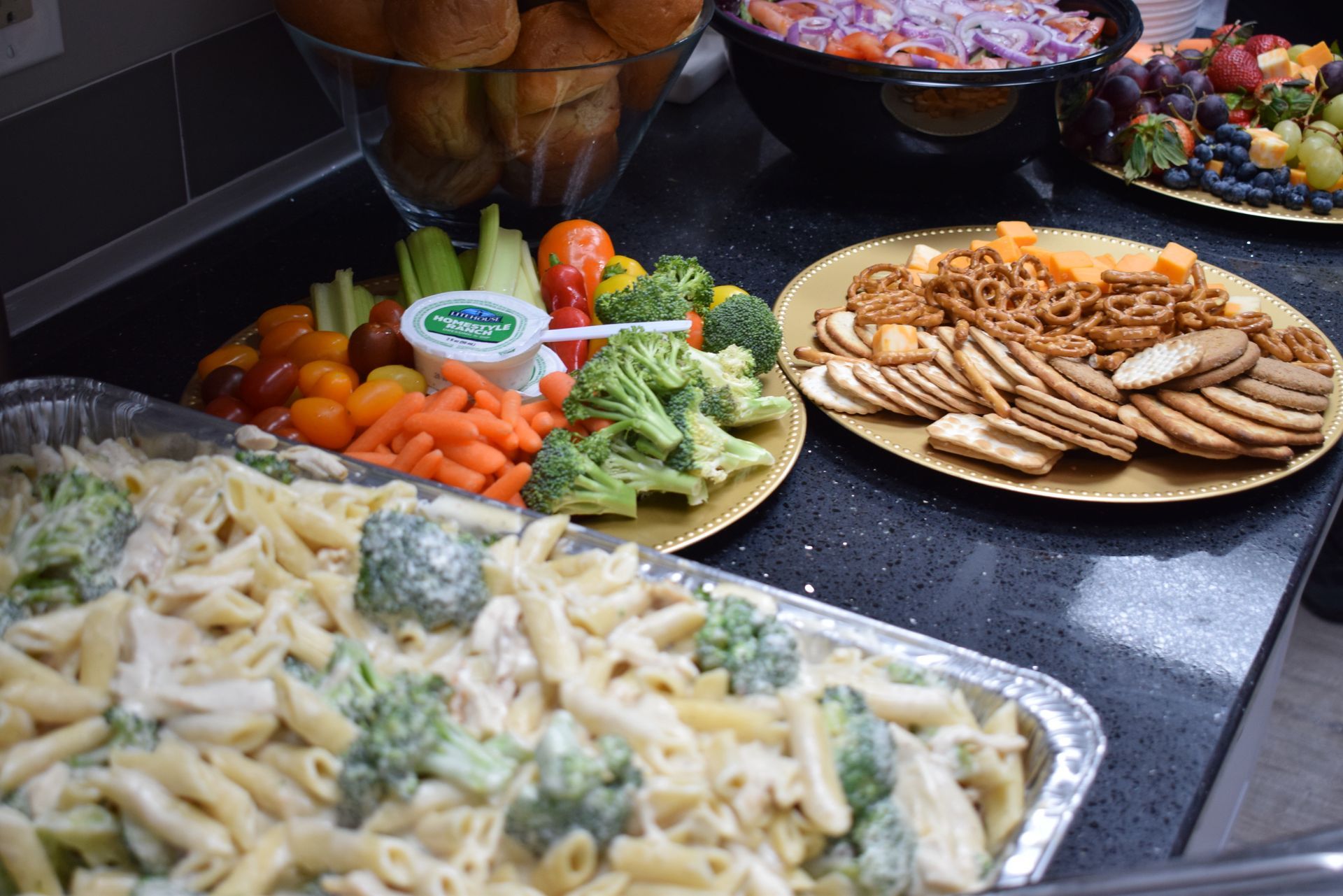 Vegetables, Pasta, Fruits and Cookies — Saint Louis, MO — Priority One Healthcare Services