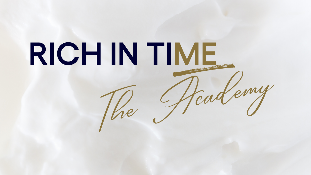 Rich In Time - Academy Logo