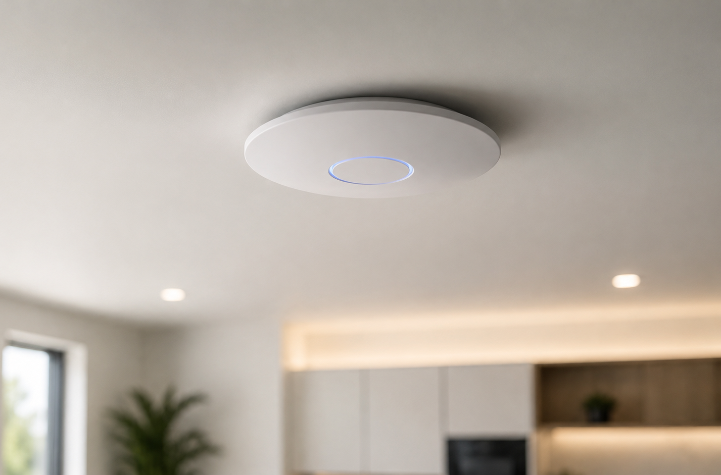 Wi-fi access hub in home