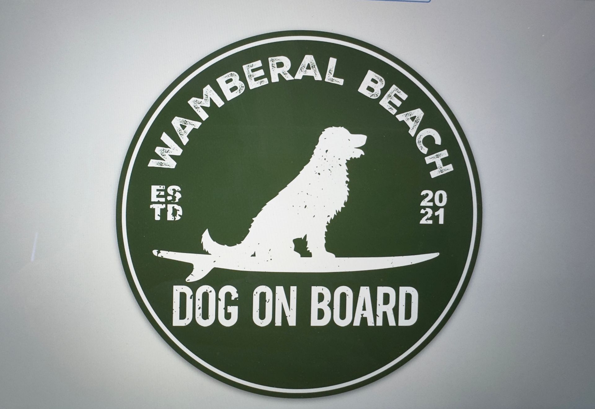 wamberal beach sticker