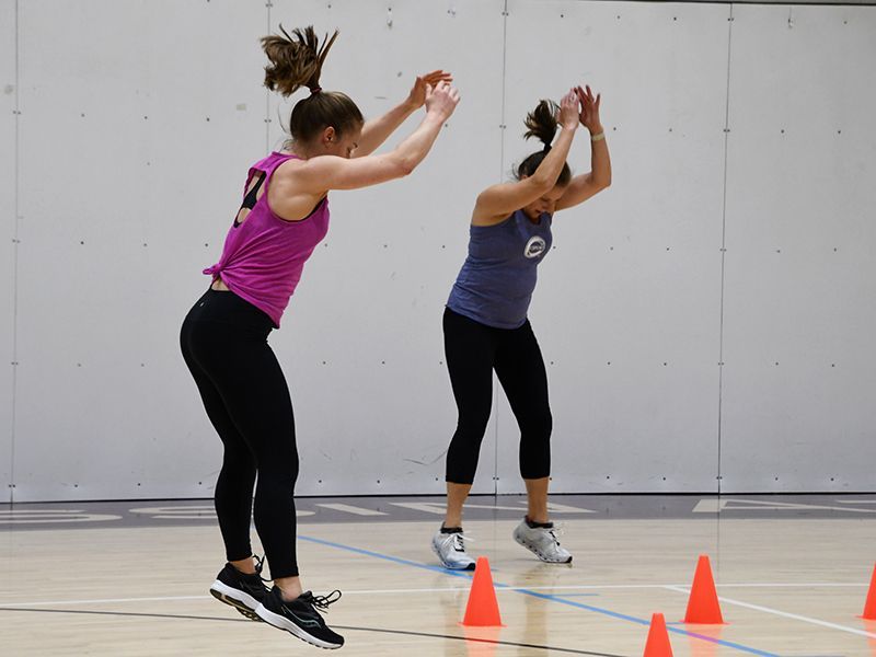 HAC Group Fitness Offerings of cardio, resistance training, mind/body