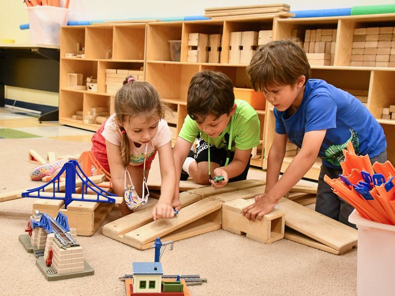Children Playing with Toys