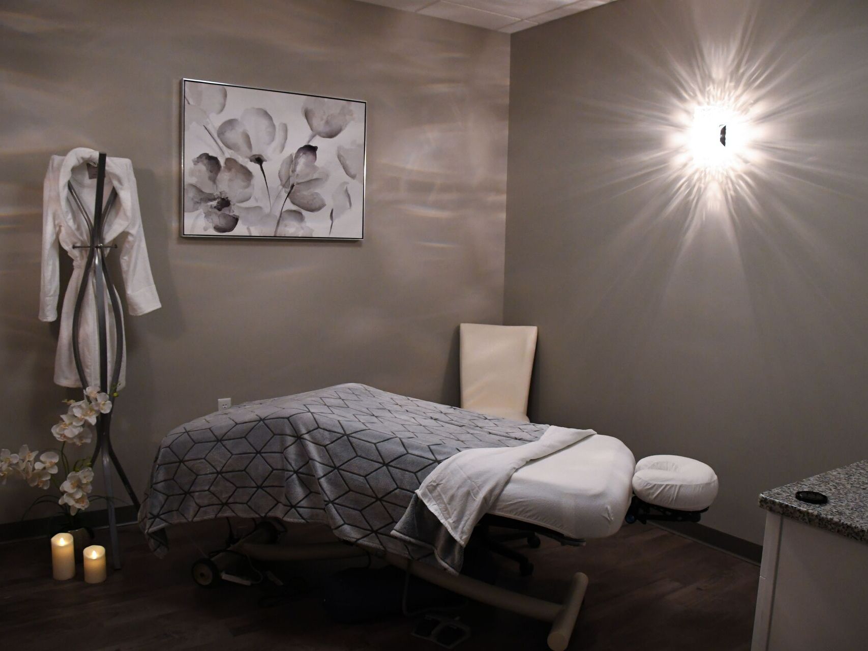 HAC Massage Room with Massage Equipment