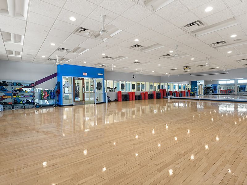 Woman Dancing in HAC Group Fitness Studio