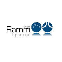 Es ist ein Logo für eine Firma namens Ramm Ingenieur.