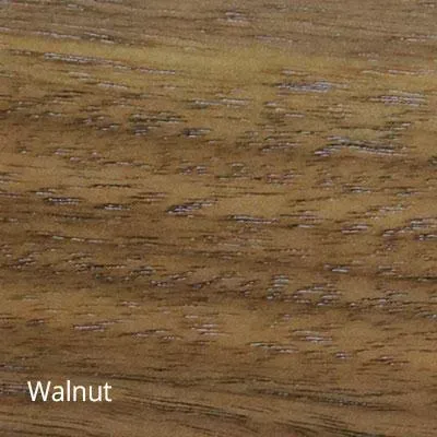 Close-up of walnut wood grain pattern, showing brown and beige hues with visible texture.