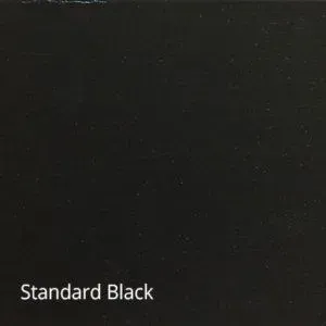 Standard black paint swatch.