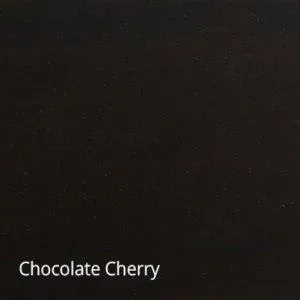 Dark, chocolate cherry-colored square.