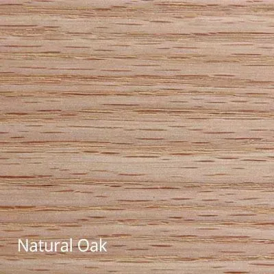 Natural oak woodgrain with horizontal grain lines.