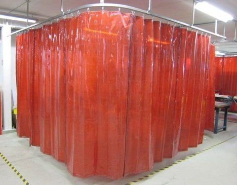 Welding curtains