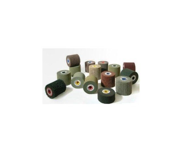 Ruote lamellari con panno abrasivo 2