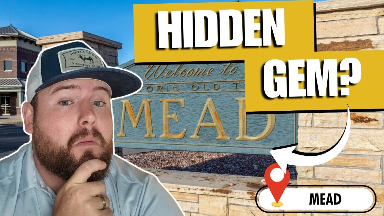 Man in cap and beard beside a MEAD sign with “HIDDEN GEM?” text and a map pin icon