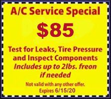 AC Service Special Coupon