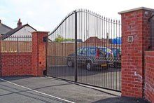 Gates and railings - Blackpool, Lancashire - Bri-Met Ltd - Metal gates