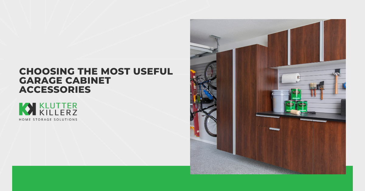 Choosing the Most Useful Garage Cabinet Accessories