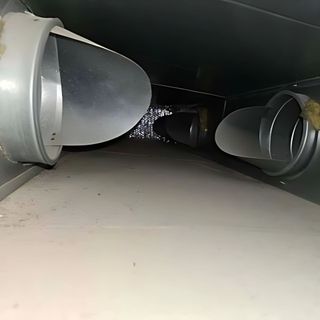 A air purifier is blowing fresh air into a room.