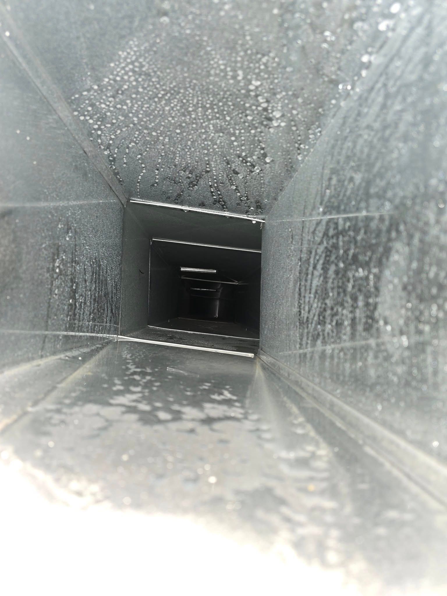 It looks like a tunnel with a lot of water coming out of it.