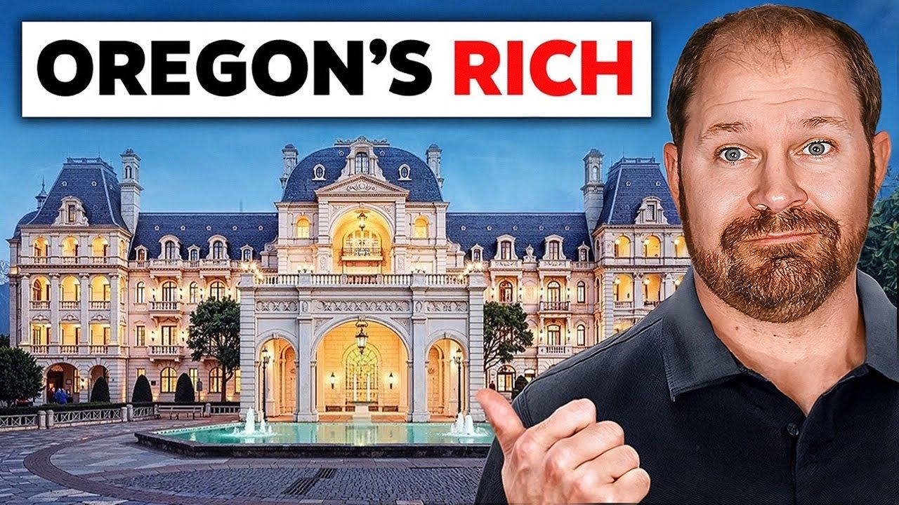 Man giving thumbs up, in front of a large, ornate building. Title overlay: 