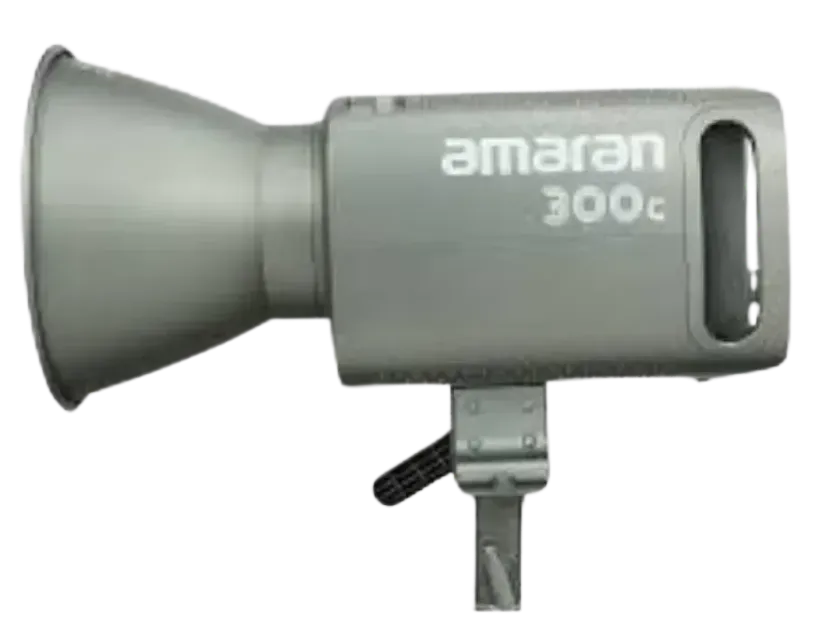 Una cámara gris con la palabra amaran escrita en ella
