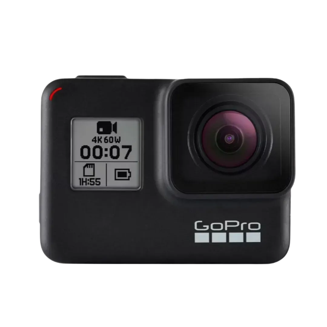 La GoPro Hero 7 Black es una cámara de acción 4K.