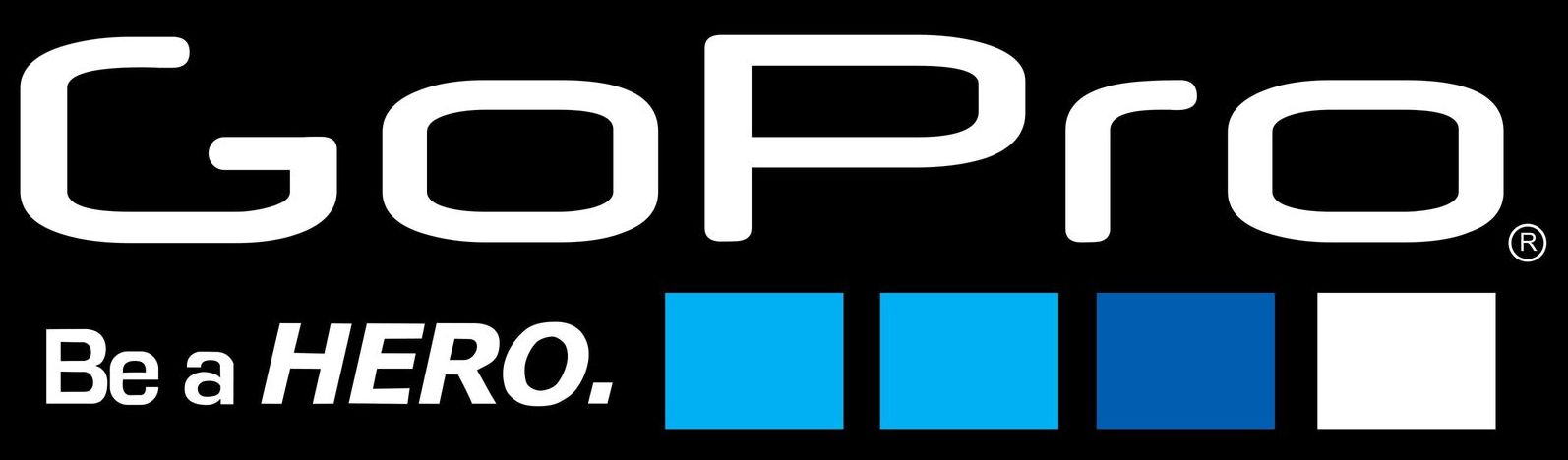 Un logotipo de GoPro que dice 