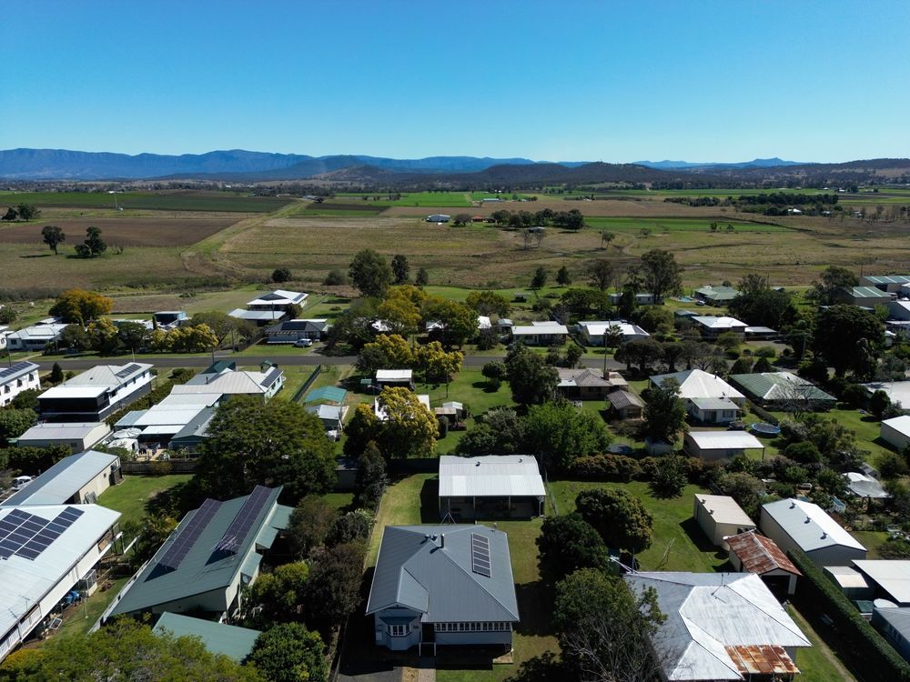 Aerial View of a Suburban Neighborhood With Houses — Property Transfer Professionals In Bateau Bay, NSW