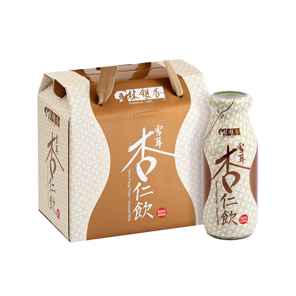【林銀杏】雪耳杏仁飲6入小禮盒(四件組)