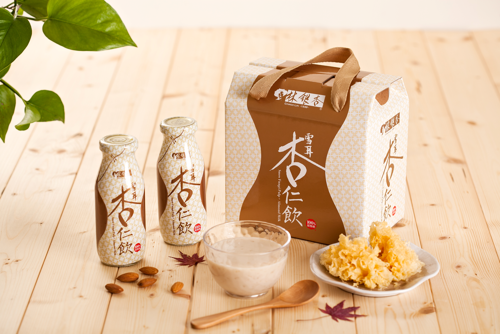 【林銀杏】雪耳杏仁飲6入小禮盒(四件組)