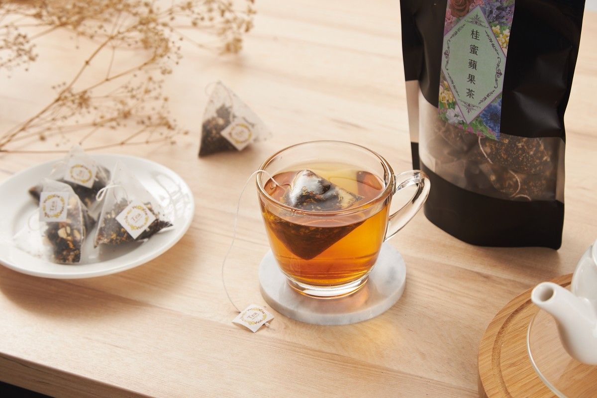 桂花蘋果茶