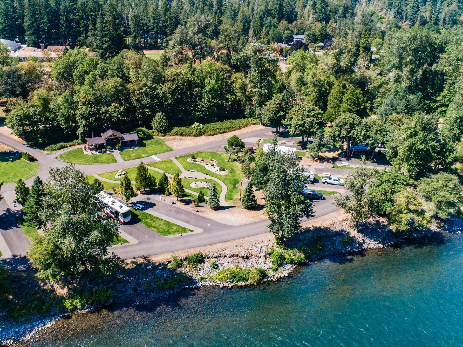 Casey's Riverside RV Resort in Westfir, Oregon
