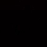 A black background with a few white lines on it