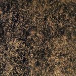 A close up of a brown and black carpet texture.