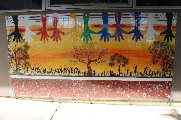 Hand Paints — Child Care in Lavington, NSW