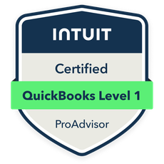 A badge that says quickbooks certified proadvisor online