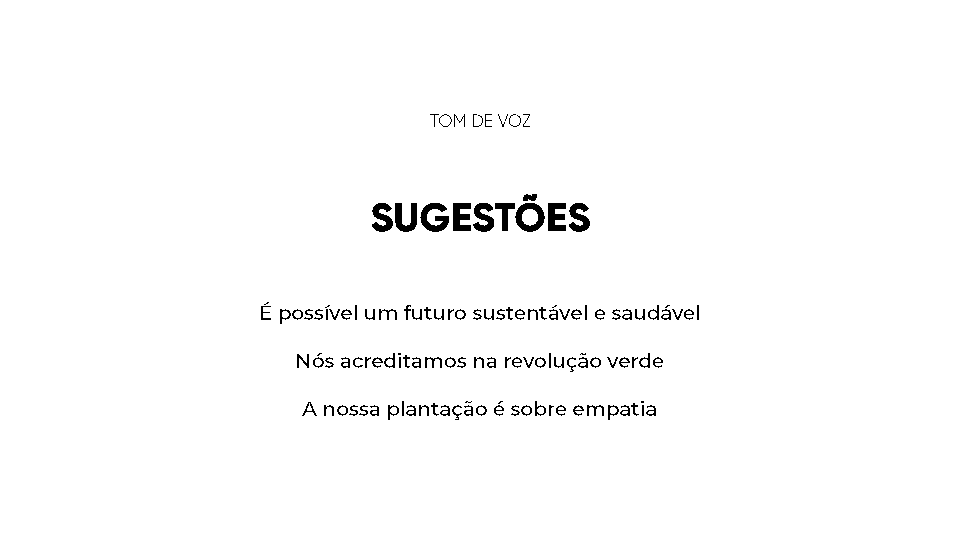 Um papel branco com a palavra sugestões nele.