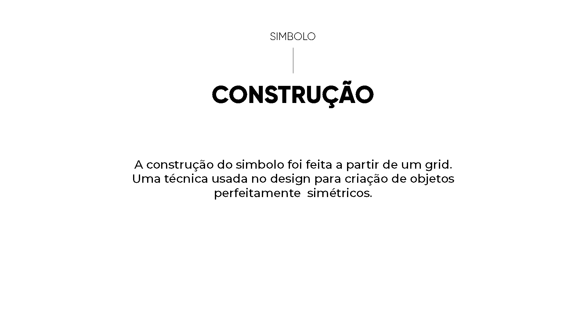 A palavra construção está em um fundo branco.