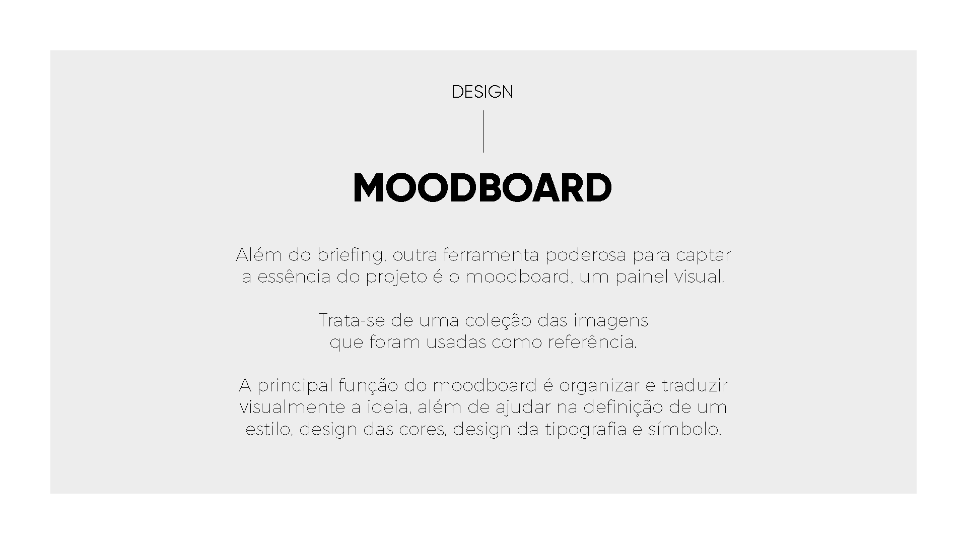 Um fundo branco com a palavra moodboard nele.