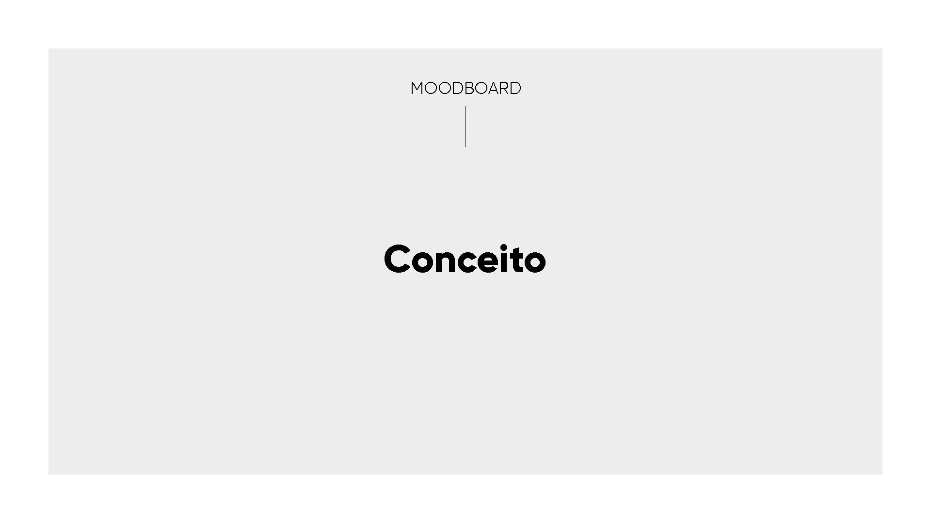 Um fundo branco com a palavra conceito nele.