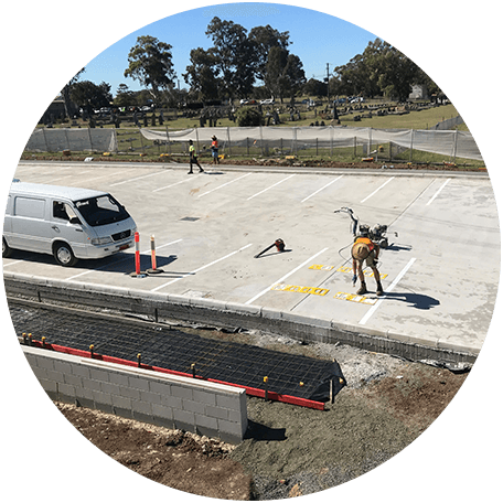 Man Painting On The Road