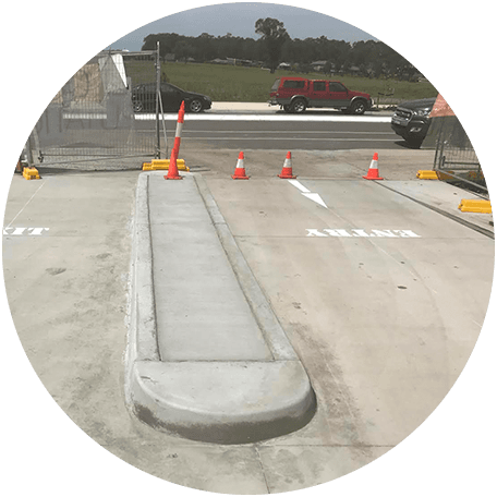 Road Markings And Guide Posts