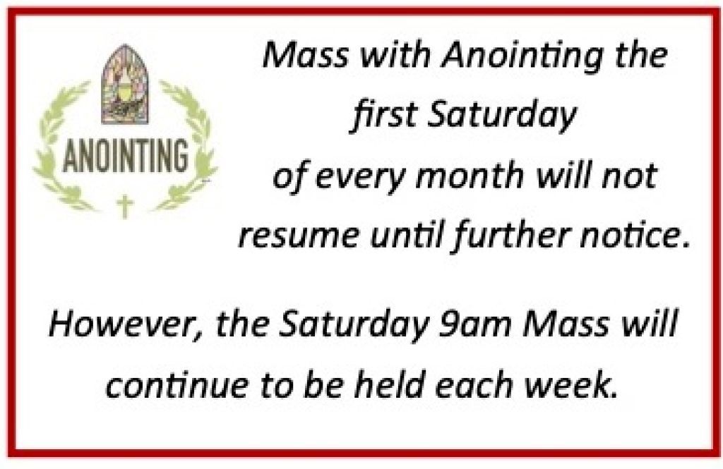 Mass with Anointing Delay Ad