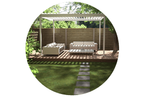 Stunning outdoor spaces