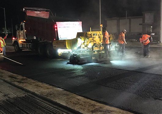 Striping - Compact Steamroller in Jacksonville, FL