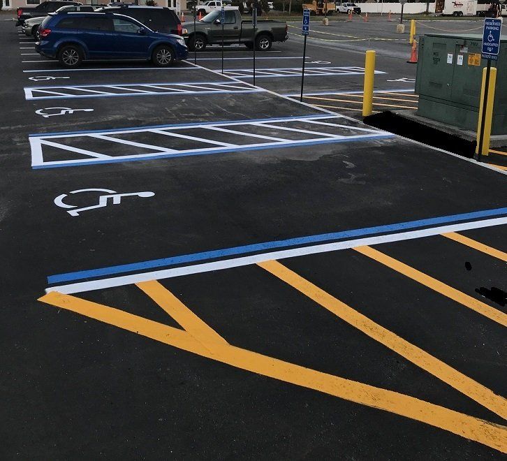 Disabled Parking Space — Jacksonville, FL — All Pro Asphalt