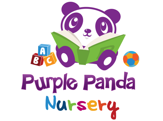 Purple Panda Nursery Logo - Home
