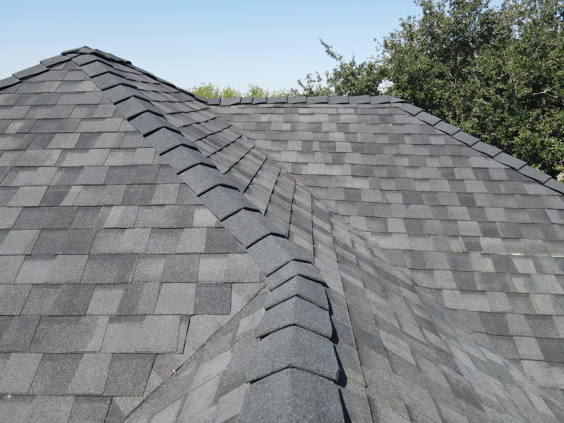 Gray Roof House Design